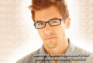 Man with Glasses by Sketchers